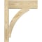 Ekena Millwork Thorton Block Rough Sawn Outlooker, Douglas Fir, 6"W x 16"D x 20"H OUT06X16X20THR05RDF - alternate 3